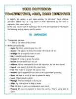 Vorschau - Test - +250 gaps! -ing, To/Zero Infinitive + Final Test Prüfung - Seite 1