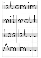 Vorschau - Spiele - Materialpaket Leseblätter und Lesematerial LOAMIST ENDUPK - Seite 3