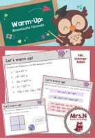 Vorschau - Präsentationen/Tafelbilder - Warm-Up (Binomische Formeln) - Deckblatt