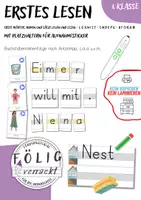 Vorschau - Spiele - Wörter und Sätze legen und schreiben mit dem Hörstift LOAMIST ENDUPK BFEiRHW - Deckblatt