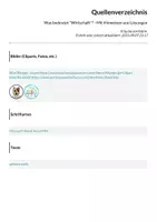 Vorschau - Stundenentwürfe - Was bedeutet "Wirtschaft"? - Mit Hinweisen und Lösungen - Seite 1