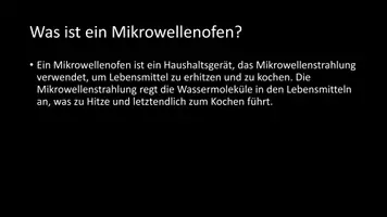 Vorschau - Arbeitsblätter - AB mit Fragen zum Thema "Mikrowellenofen" + Lösungsblatt + Infografik - Seite 3