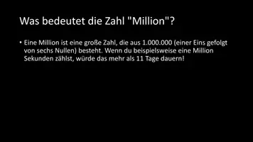 Vorschau - Arbeitsblätter - AB mit Fragen zum Thema "Million" + Lösungsblatt - Seite 2