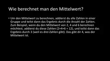 Vorschau - Arbeitsblätter - AB mit Fragen zum Thema "Mittelwert" + Lösungsblatt - Seite 3
