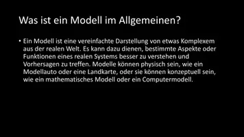 Vorschau - Arbeitsblätter - AB mit Fragen zum Thema "Modell" + Lösungsblatt + Infografik - Seite 3