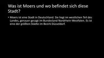 Vorschau - Arbeitsblätter - AB mit Fragen zum Thema "Moers" + Lösungsblatt - Seite 2