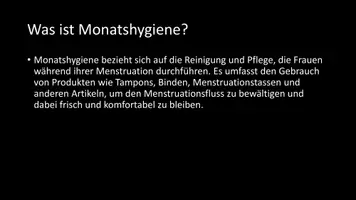 Vorschau - Arbeitsblätter - AB mit Fragen zum Thema "Monatshygiene" + Lösungsblatt + Infografik - Seite 3