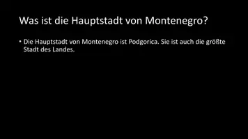 Vorschau - Arbeitsblätter - AB mit Fragen zum Thema "Montenegro" + Lösungsblatt - Seite 2