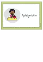 Vorschau - Arbeitsblätter - Apfelgerichte - Differenzierte Arbeitsblätter & Tafelmaterial - Seite 2
