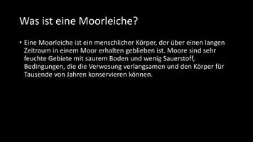 Vorschau - Arbeitsblätter - AB mit Fragen zum Thema "Moorleichen" + Lösungsblatt + Infografik - Seite 3