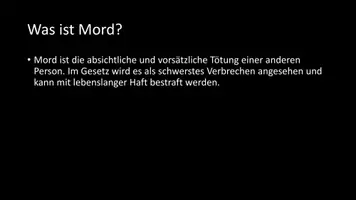 Vorschau - Arbeitsblätter - AB mit Fragen zum Thema "Mord" + Lösungsblatt + Infografik - Seite 3