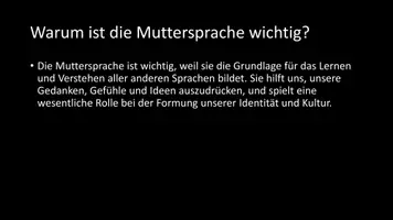 Vorschau - Arbeitsblätter - AB mit Fragen zum Thema "Muttersprache" + Lösungsblatt - Seite 3