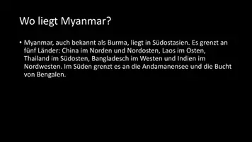 Vorschau - Arbeitsblätter - AB mit Fragen zum Thema "Myanmar" + Lösungsblatt + Infografik - Seite 3
