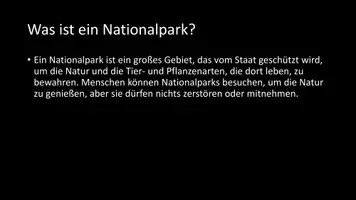 Vorschau - Arbeitsblätter - AB mit Fragen zum Thema "Nationalpark" + Lösungsblatt + Infografik - Seite 3