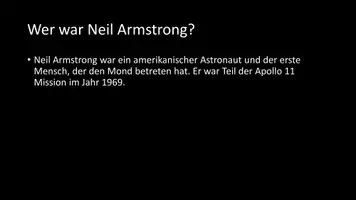 Vorschau - Arbeitsblätter - AB mit Fragen zum Thema "Neil Armstrong" + Lösungsblatt + Infografik - Seite 3