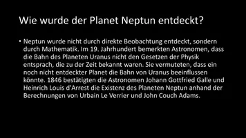Vorschau - Arbeitsblätter - AB mit Fragen zum Thema "Neptun" + Lösungsblatt - Seite 3