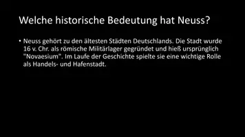 Vorschau - Arbeitsblätter - AB mit Fragen zum Thema "Neuss" + Lösungsblatt - Seite 3