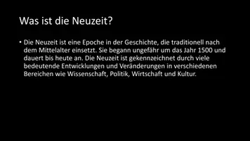 Vorschau - Arbeitsblätter - AB mit Fragen zum Thema "Neuzeit" + Lösungsblatt + Infografik - Seite 3