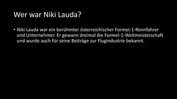Vorschau - Arbeitsblätter - AB mit Fragen zum Thema "Niki Lauda" + Lösungsblatt - Seite 2