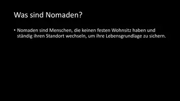 Vorschau - Arbeitsblätter - AB mit Fragen zum Thema "Nomaden" + Lösungsblatt + Infografik - Seite 3