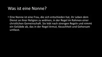 Vorschau - Arbeitsblätter - AB mit Fragen zum Thema "Nonnen" + Lösungsblatt + Infografik - Seite 3