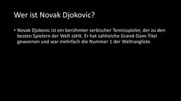 Vorschau - Arbeitsblätter - AB mit Fragen zum Thema "Novak Djokovic" + Lösungsblatt - Seite 2