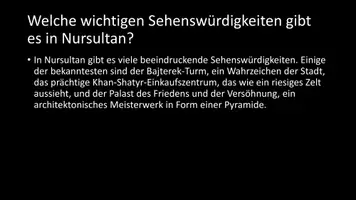 Vorschau - Arbeitsblätter - AB mit Fragen zum Thema "Nursultan" + Lösungsblatt - Seite 3