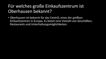Vorschau - Arbeitsblätter - AB mit Fragen zum Thema "Oberhausen" + Lösungsblatt - Seite 3