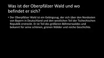 Vorschau - Arbeitsblätter - AB mit Fragen zum Thema "Oberpfälzer Wald" + Lösungsblatt - Seite 2