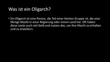 Vorschau - Arbeitsblätter - AB mit Fragen zum Thema "Oligarchen" + Lösungsblatt - Seite 2