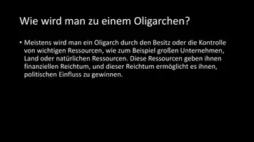 Vorschau - Arbeitsblätter - AB mit Fragen zum Thema "Oligarchen" + Lösungsblatt - Seite 3