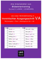 Vorschau - Arbeitsblätter - Schreibtraining in VA - Wörter mit schwierigen Buchstaben - Deckblatt