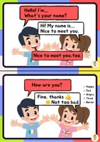 Vista previa - Refuerzo / NEE / Materiales de apoyo - Let's talk in english. Speaking cards - página 2