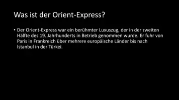 Vorschau - Arbeitsblätter - AB mit Fragen zum Thema "Orient-Express" + Lösungsblatt + Infografik - Seite 3
