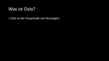 Vorschau - Arbeitsblätter - AB mit Fragen zum Thema "Oslo" + Lösungsblatt - Seite 2