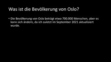 Vorschau - Arbeitsblätter - AB mit Fragen zum Thema "Oslo" + Lösungsblatt - Seite 3