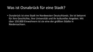 Vorschau - Arbeitsblätter - AB mit Fragen zum Thema "Osnabrück" + Lösungsblatt + Infografik - Seite 3