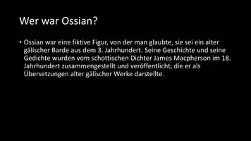 Vorschau - Arbeitsblätter - AB mit Fragen zum Thema "Ossian" + Lösungsblatt - Seite 2