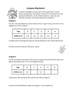 Vorschau - Arbeitsblätter - Lineares Wachstum - Seite 1