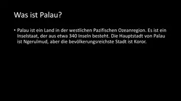 Vorschau - Arbeitsblätter - AB mit Fragen zum Thema "Palau" + Lösungsblatt - Seite 2