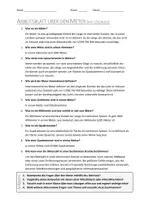 Vorschau - Arbeitsblätter - AB mit Fragen zum Thema "Meter" + Lösungsblatt - Seite 2