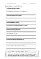 Vorschau - Arbeitsblätter - AB mit Fragen zum Thema "Mexiko" + Lösungsblatt + Infografik - Deckblatt