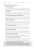 Vorschau - Arbeitsblätter - AB mit Fragen zum Thema "Miami" + Lösungsblatt - Seite 1