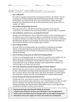 Vorschau - Arbeitsblätter - AB mit Fragen zum Thema "Microsoft" + Lösungsblatt - Seite 2