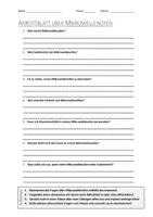 Vorschau - Arbeitsblätter - AB mit Fragen zum Thema "Mikrowellenofen" + Lösungsblatt + Infografik - Deckblatt