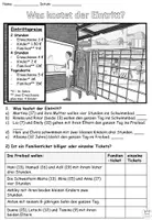 Vista previa - Hojas de trabajo - Extraer información "Was kostet der Eintritt ins Schwimmbad?" Alemán / Deutsch - página 3