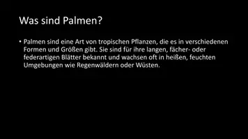 Vorschau - Arbeitsblätter - AB mit Fragen zum Thema "Palmen" + Lösungsblatt - Seite 2