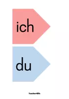 Vorschau - Präsentationen/Tafelbilder - Personalformen, ihre Endungen und Beispiele zum Üben - Seite 1