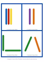 Aperçu - Apprentissages en autonomie - Les bâtonnets de couleur - Page 1