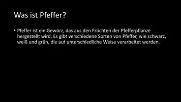 Vorschau - Arbeitsblätter - AB mit Fragen zum Thema "Pfeffer" + Lösungsblatt + Infografik - Seite 3